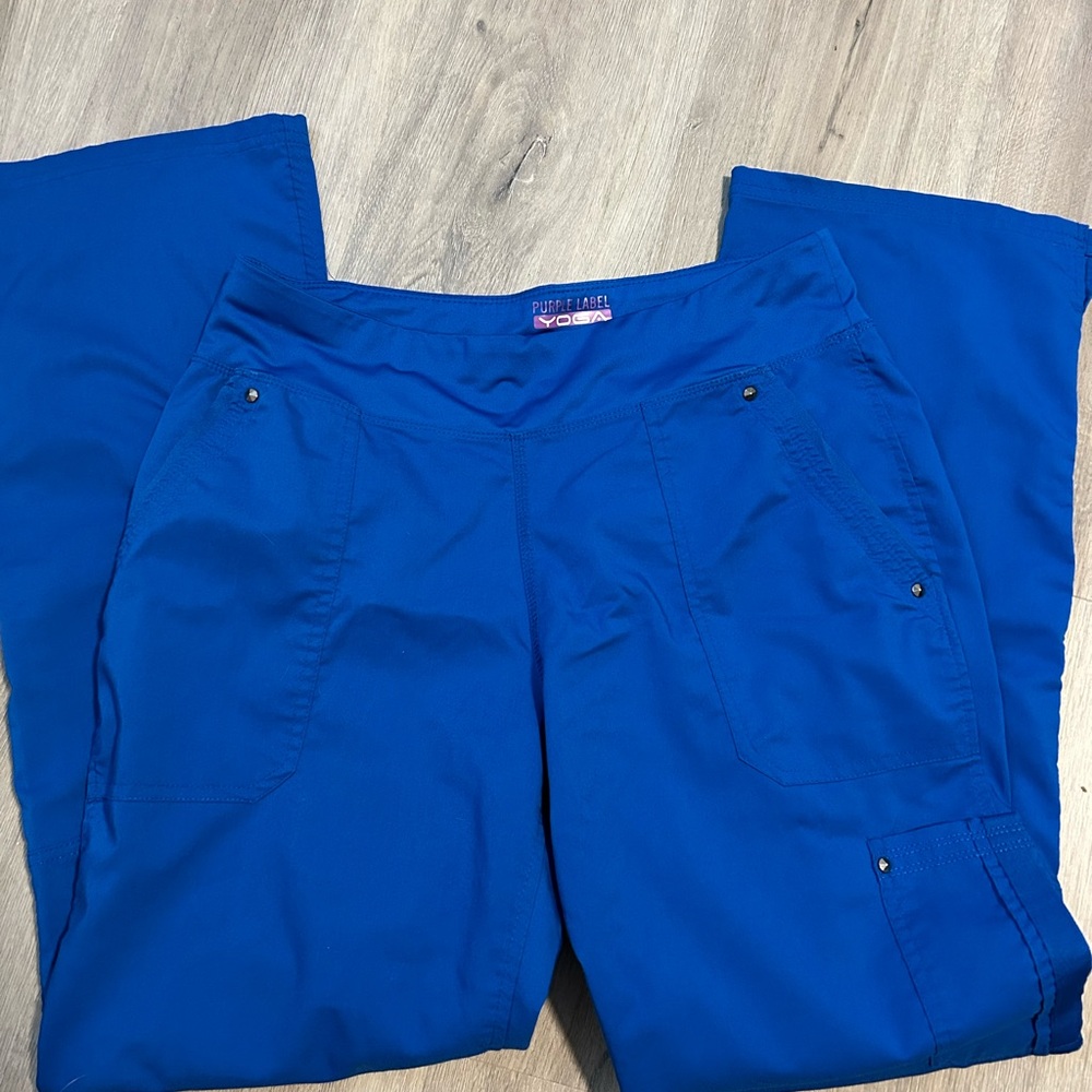 Healing hands purple label Tori Yoga Scrub Pant size medium